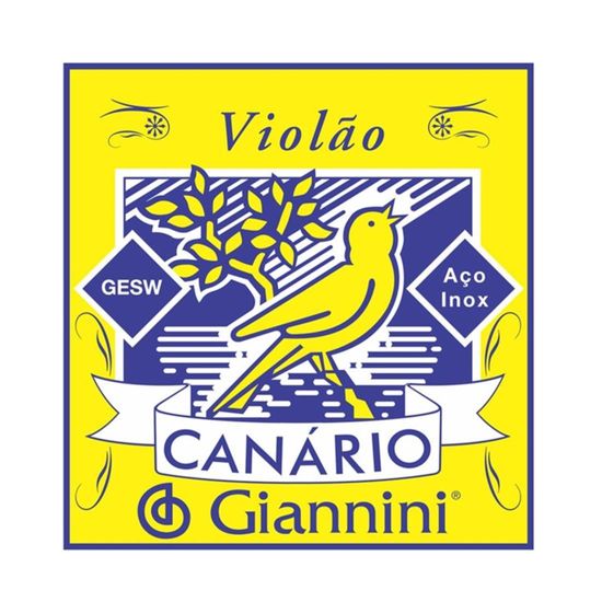 Encordoamento Giannini GESW para violão - Aço