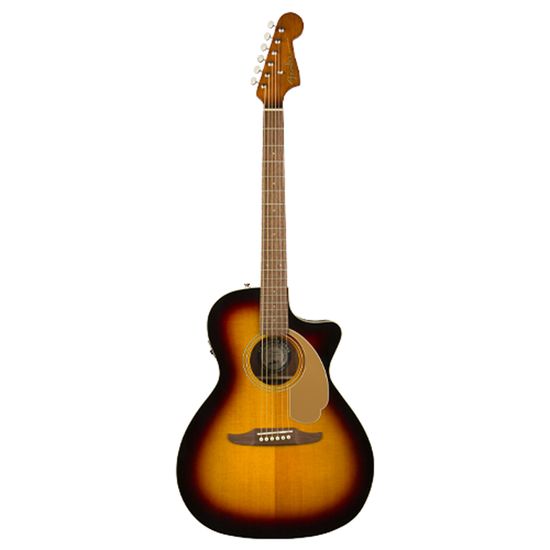 Violão Eletroacústico Aço Fender Newporter Player 097-0743-044 Sunburst
