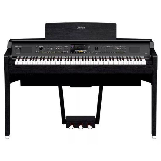 Piano Digital Clavinova Yamaha CVP-809B Ccom Banqueta