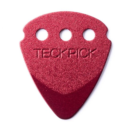 Palheta Dunlop Teckpick Alumínio - Vermelha