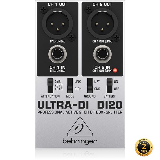 Direct Box Behringer DI20 - Behringer