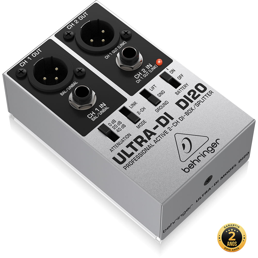 Direct Box Behringer DI20 Behringer serenata