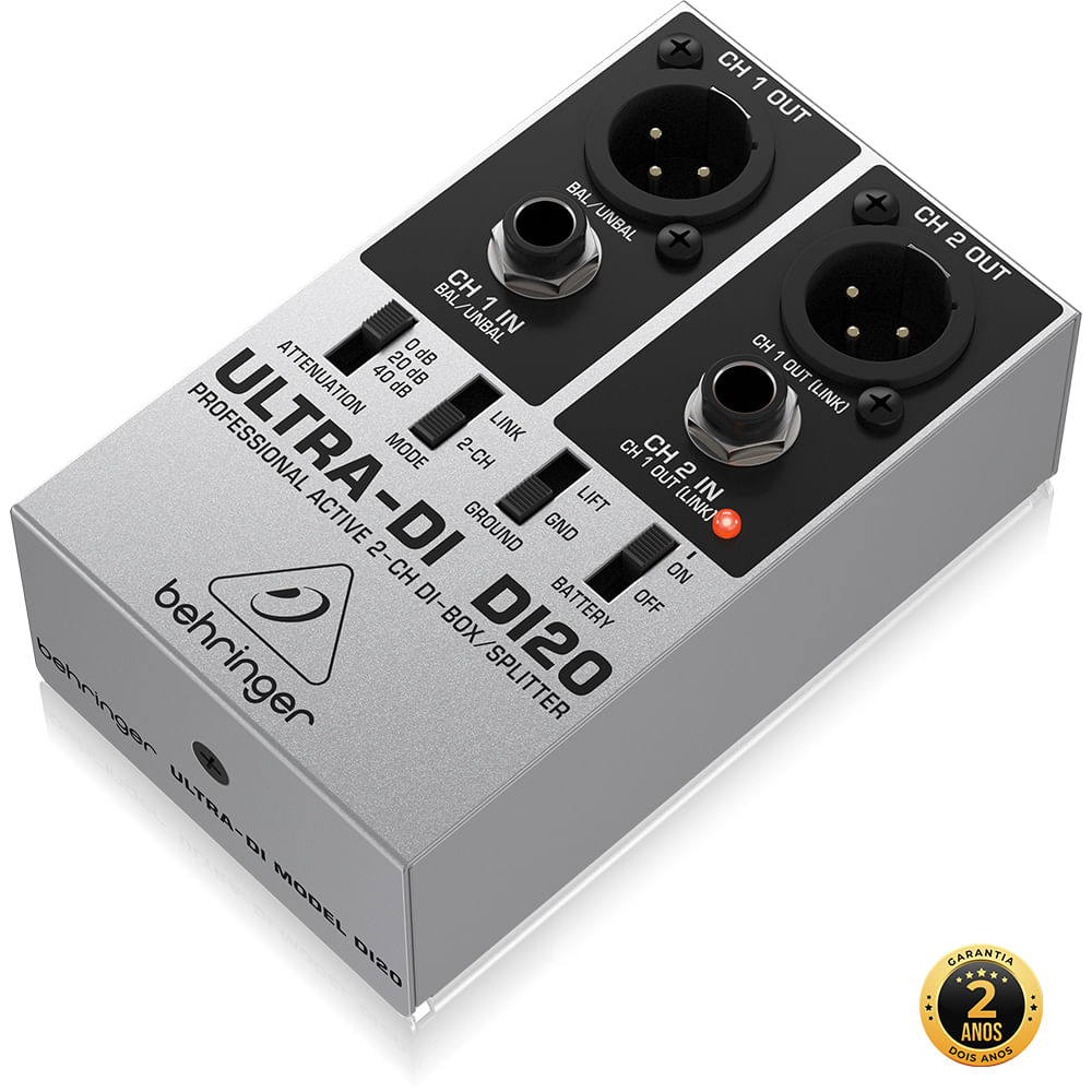 Direct Box Behringer DI20 Behringer serenata