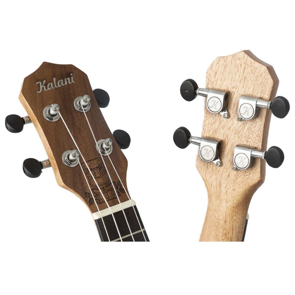 Ukulele Kalani Soprano 21 Maori KOA KAL420 SK Com Bag serenata