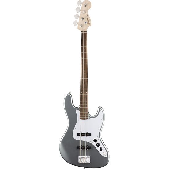 Contrabaixo Fender Squier Affinty Jazz Bass LR 037-0760-581 Slick Silver