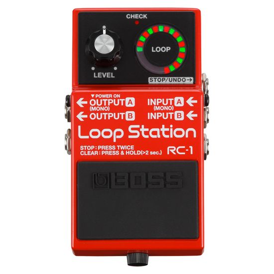 Pedal Loop Station para Guitarra Contrabaixo Violão Boss RC-1