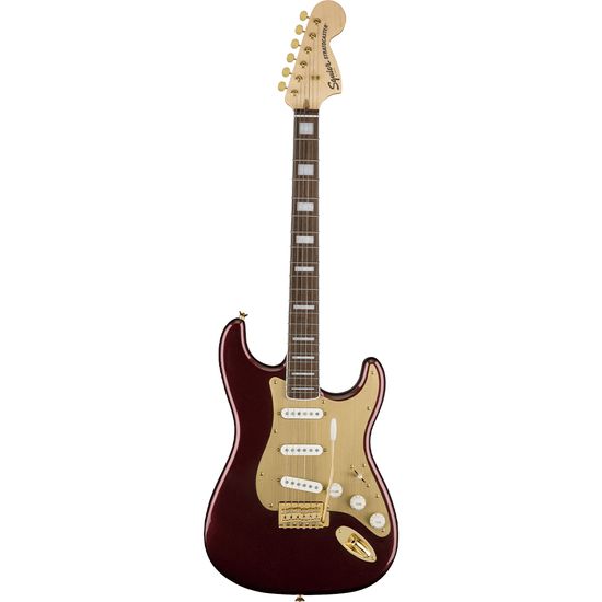 Guitarra Fender Squier 40TH Stratocaster Gold Edition 037 9410 547 Sienna Sunburst