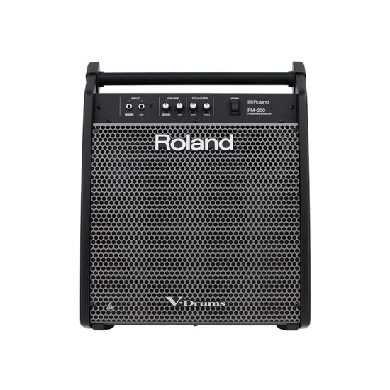 Amplificador Roland Pm-200 180w Preto Para Baterias V-drums Roland