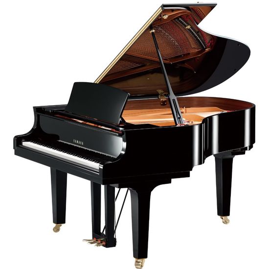 Piano de Cauda Acustico Yamaha C2X Polished Ebony 88 teclas