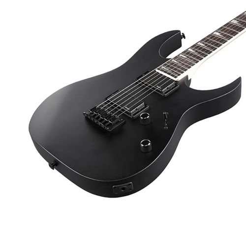 Guitarra Ibanez Stratocaster Gio GRG121DX BKF Preta Flat - serenata