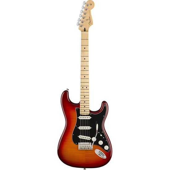Guitarra Stratocaster Player Series Plus Top Fender 014-4552-531 ACB Cherry Burst