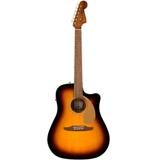 Violão Eletroacústico Aço Fender Redondo Player 097-0713-003 Sunburst