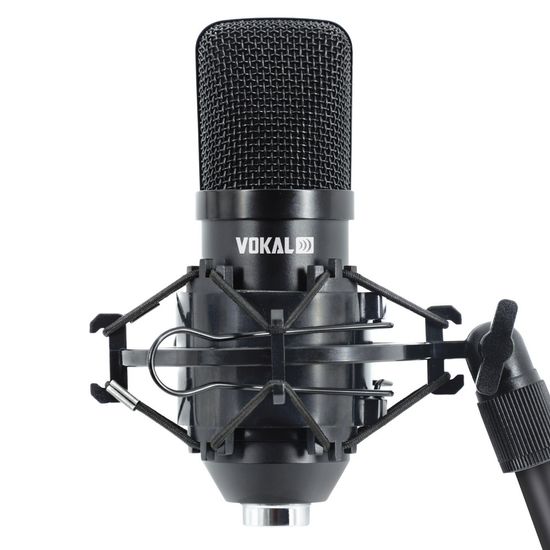 Microfone Condensador Para Gravação Vokal SV80X XLR
