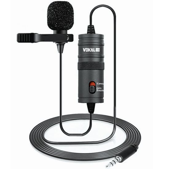 Microfone de Lapela Universal Vokal SLM10