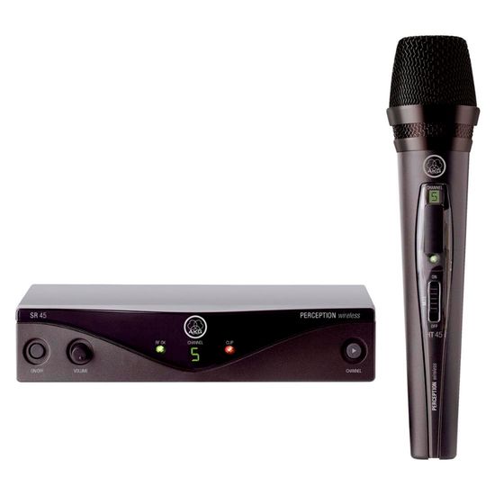 Microfone Perception Wireless HT45 Vocal Set Band-A  - PWV SETA