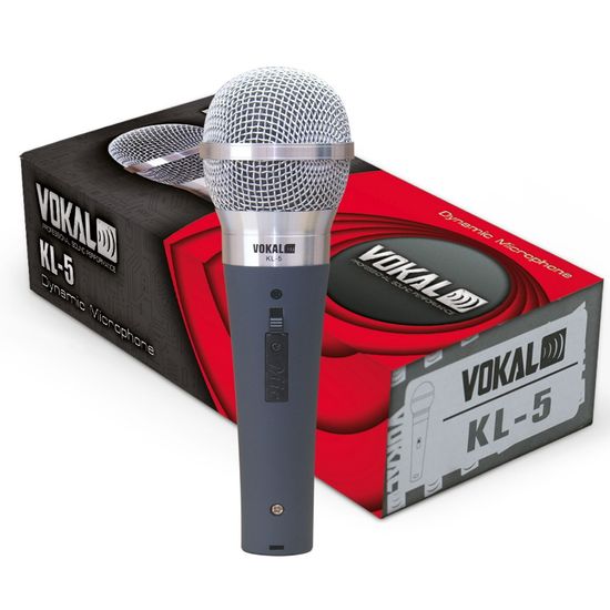 Microfone Vokal KL-5 Com Cabo