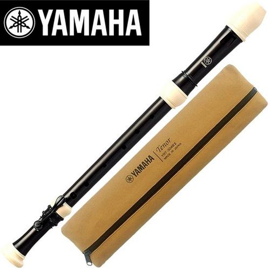 Flauta Doce Tenor Yamaha YRT304B Barroca