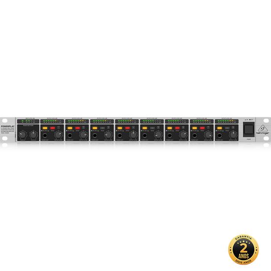 Amplificador de fone Behringer HA8000 (Power Play) - Behringer Amplificador de fone Behringer HA8000 (Power Play) - Behringer