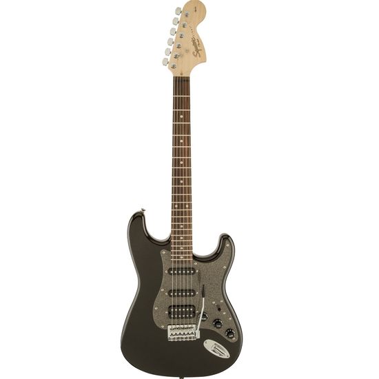 Guitarra Stratocaster ST Squier Affinity Series Fender 037-0700-564 Montego Black Preto