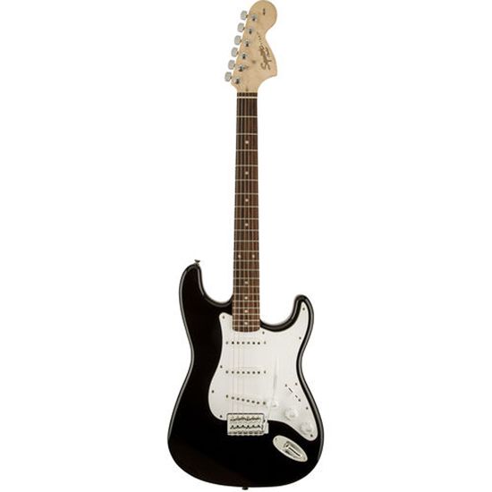 Guitarra Stratocaster ST Fender Squier Affinity Series 037-0600-506 Preto