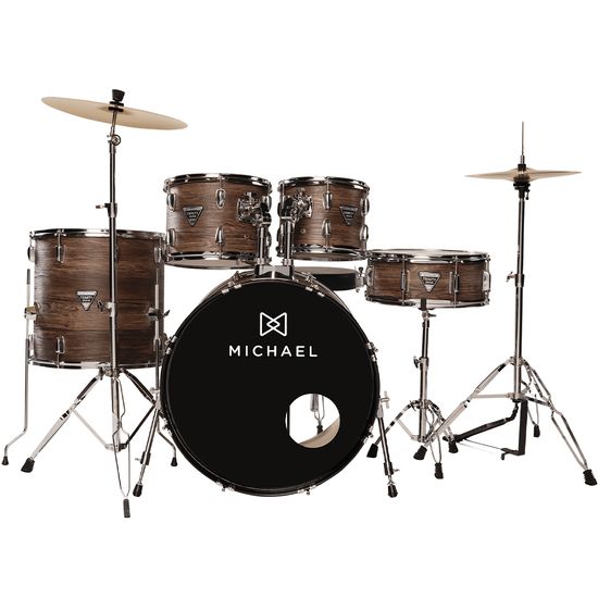 Bateria Acústica Michael Trinity DMT322 MDK - Bumbo 22' Matte Oaky Bateria Acústica Michael Trinity DMT322 MDK - Bumbo 22' Matte Oaky