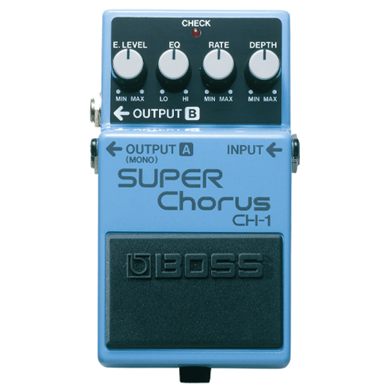 Pedal para Guitarra Super Chorus Boss CH-1