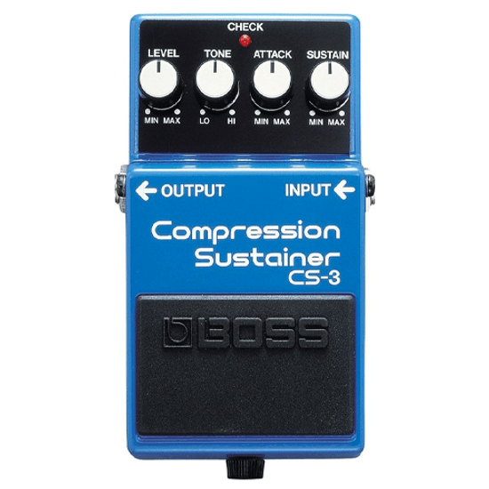 Pedal para Guitarra Compressor Sustainer Boss CS-3