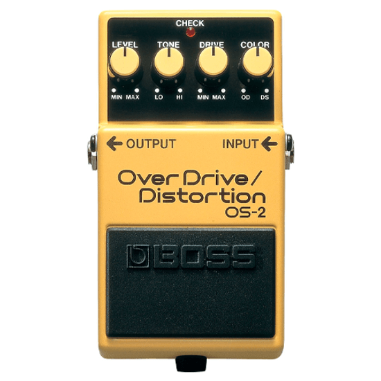 Pedal para Guitarra Overdrive e Distortion Boss OS-2
