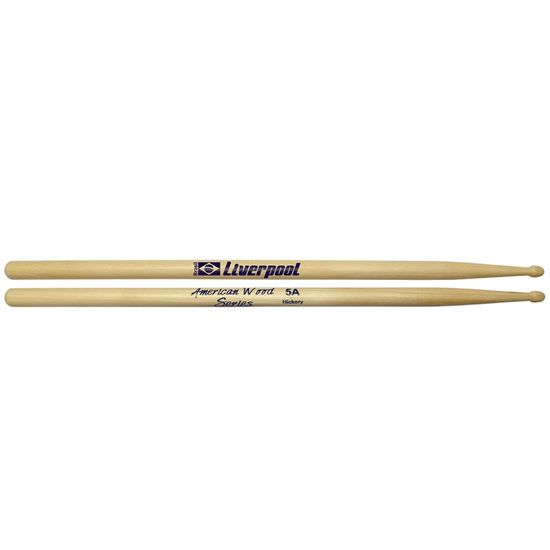 Baqueta Liverpool HY 5AM 5A American Hickory - Ponta de Madeira