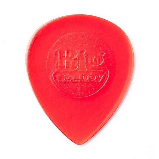 Palheta Dunlop Big Stubby 1MM - Vermelha