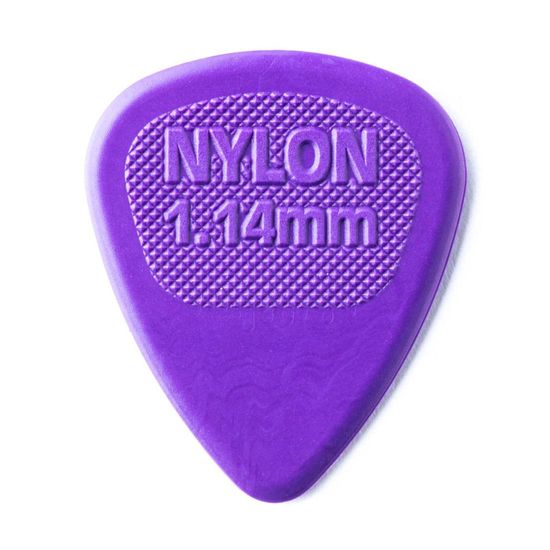 Palheta Dunlop Nylon MIDI 1,14MM - Roxa