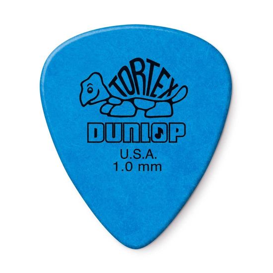 Palheta Dunlop Tortex 1MM - Azul Palheta Dunlop Tortex 1MM - Azul