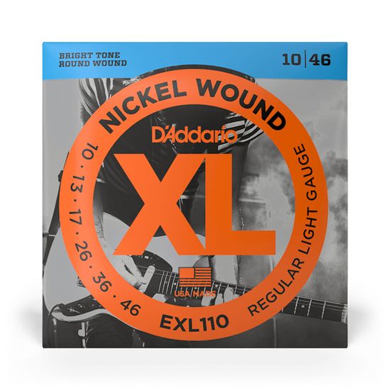 Encordoamento Guitarra Daddario EXL110 .010-.046 Encordoamento Guitarra Daddario EXL110 .010-.046
