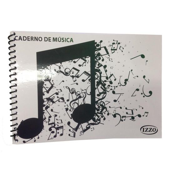 Caderno de Música Izzo Pequeno - 50 Páginas Caderno de Música Izzo Pequeno - 50 Páginas