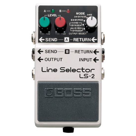 Pedal Seletor de Canais Line Selector Boss LS-2