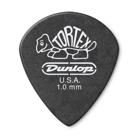 Palheta Dunlop Tortex Jazz 1MM - Preta