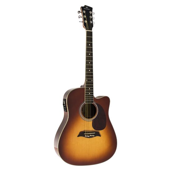 Violão Eletroacústico Aço Cutaway Michael Taurus VM921DTC VS - Vintage Sunburst