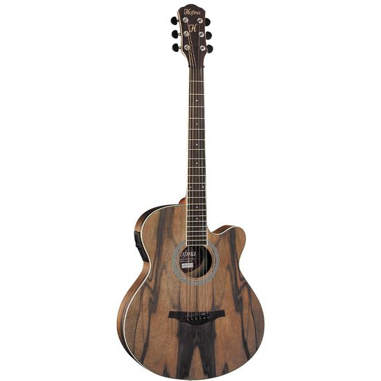 Violão Eletroacústico Mini Jumbo Hofma HMF271 Natural Satin
