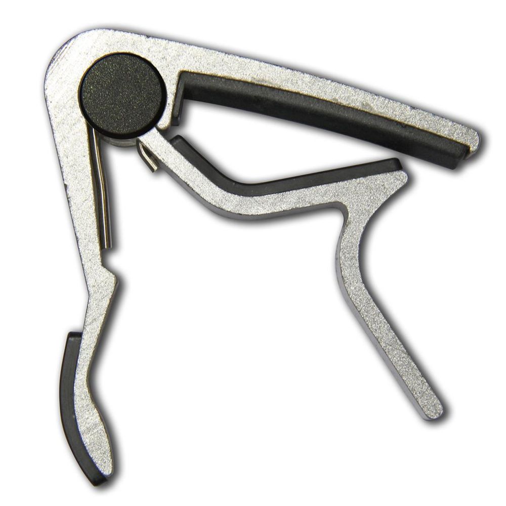 Capotraste Dolphin Prata Para Violão