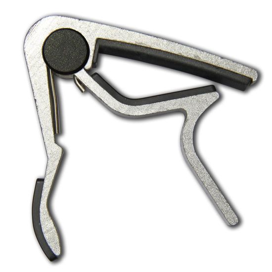 Braçadeira Capotraste Dolphin 6382 Para Violão - Prata Braçadeira Capotraste Dolphin 6382 Para Violão - Prata