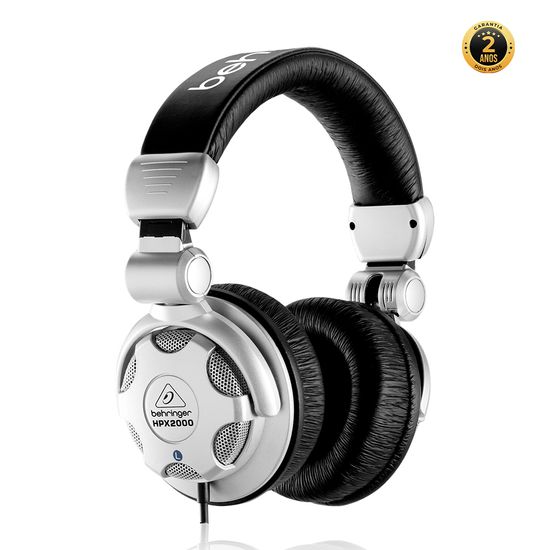 Fone Ouvido DJ Behringer HPX2000 High Definition Headphone Fone Ouvido DJ Behringer HPX2000 High Definition Headphone