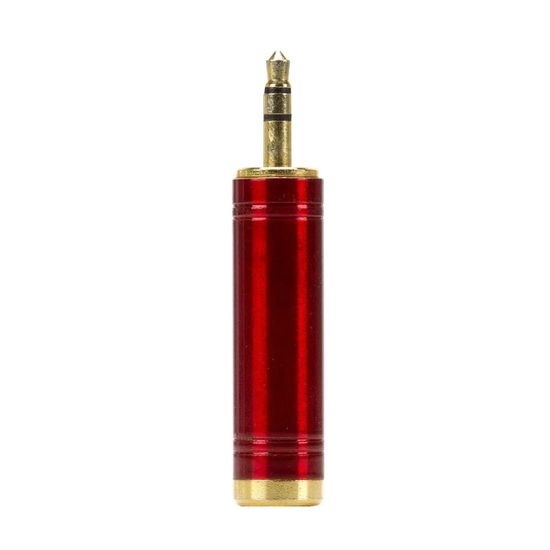 Adaptador Santo Angelo P10/P2 Stereo Niquelado Vermelho Adaptador Santo Angelo P10/P2 Stereo Niquelado Vermelho