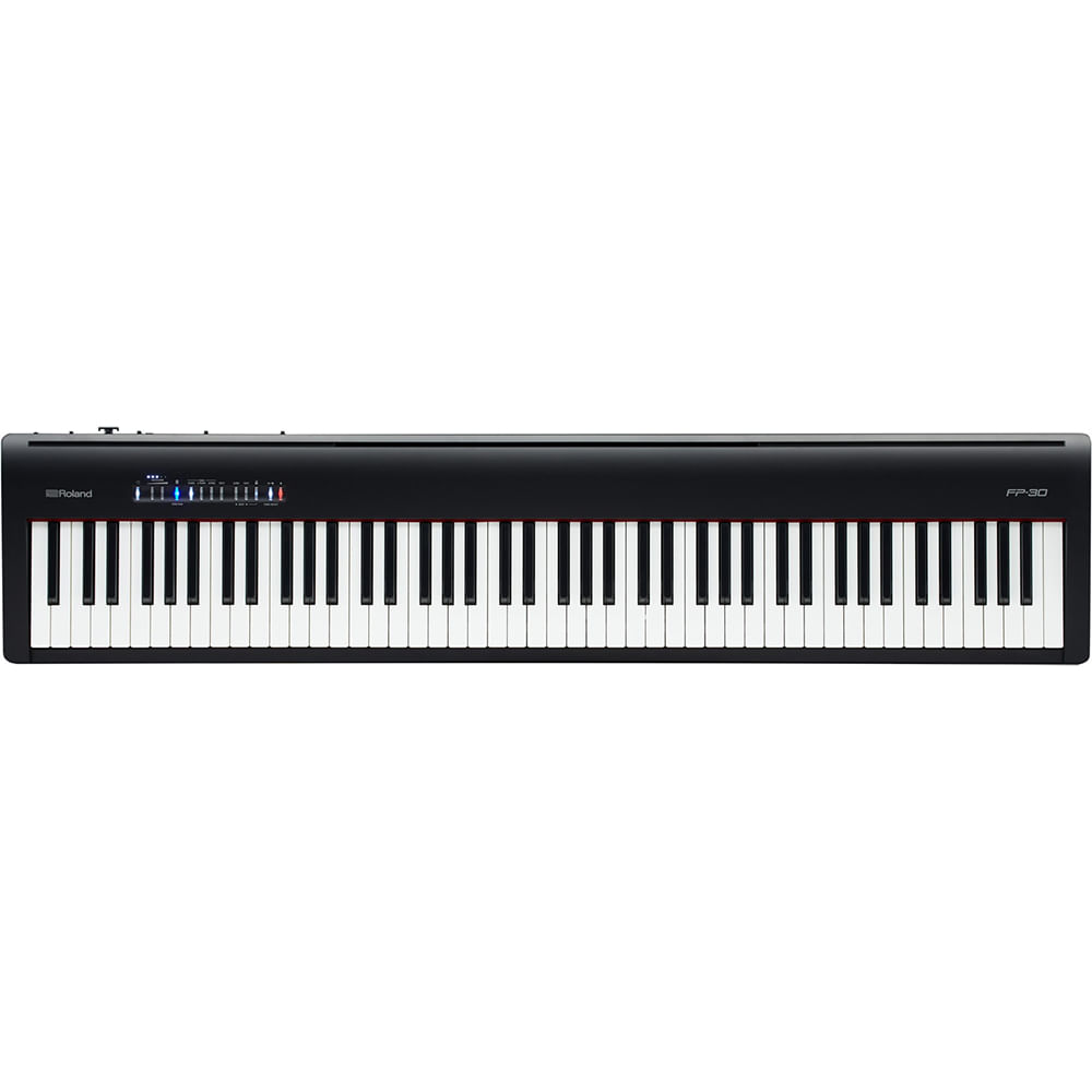 送料無料◆2025新品  Digital Piano Roland serenata - Preto BK FP-30 鍵盤楽器