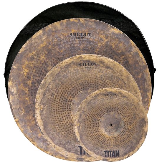 Kit de Pratos Titan Old Guy TNOK360 16' 19' 22' Kit de Pratos Titan Old Guy TNOK360 16' 19' 22'