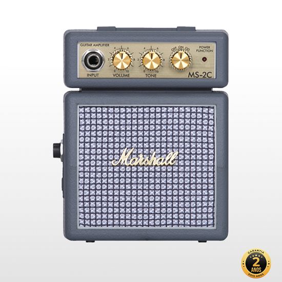 Mini Amplificador Marshall MS2C Mini Amplificador Marshall MS2C