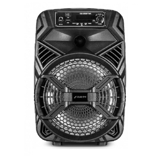 Caixa De Som Amplificada Multiuso Frahm CM 200 TWS Bluetooth 200W