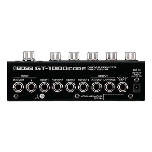 BOSS GT-1000CORE | Processador de efeitos e amp para guitarra e baixo -  GT1000CORE