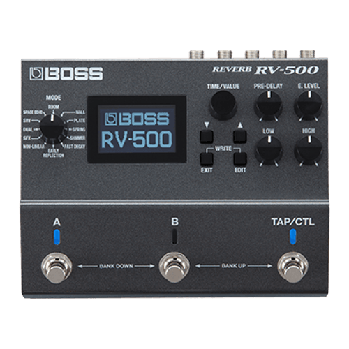 BOSS RV-500 | Pedal multiefeitos de reverb - serenata