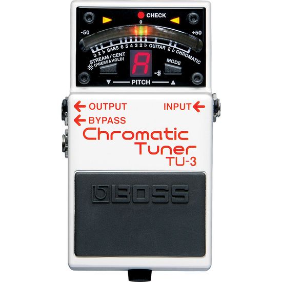 Pedal Afinador Boss TU3 Cromático