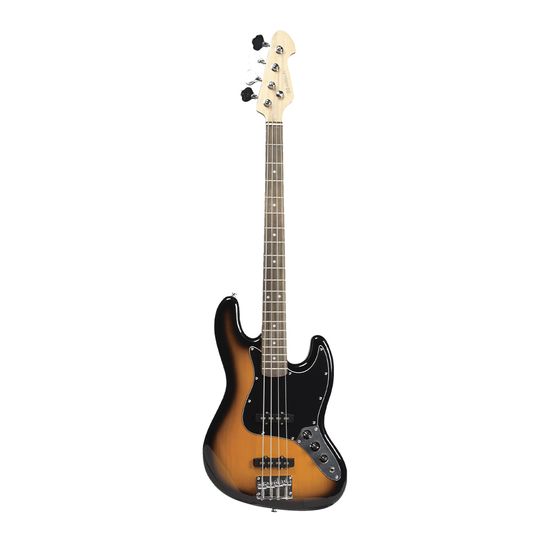 Contrabaixo Michael Jazz Bass BM607N SK Sunburst Black Contrabaixo Michael Jazz Bass BM607N SK Sunburst Black